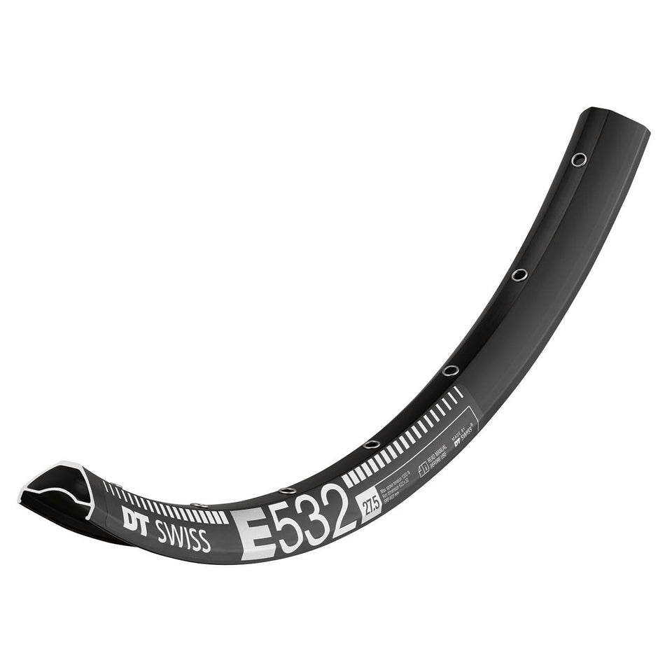 E 532 Tubeless Ready 27.5" Disc Rim, 32h, Black