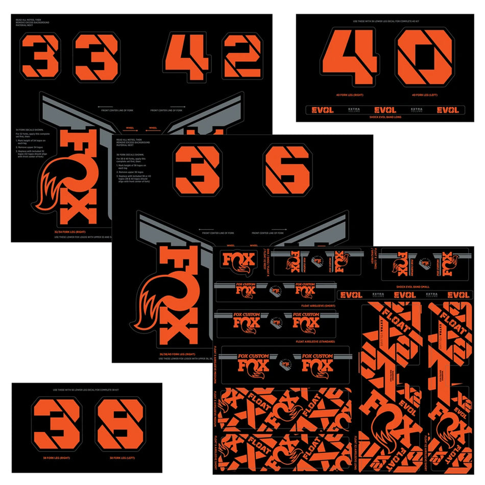 Fox Custom Decal Kit
