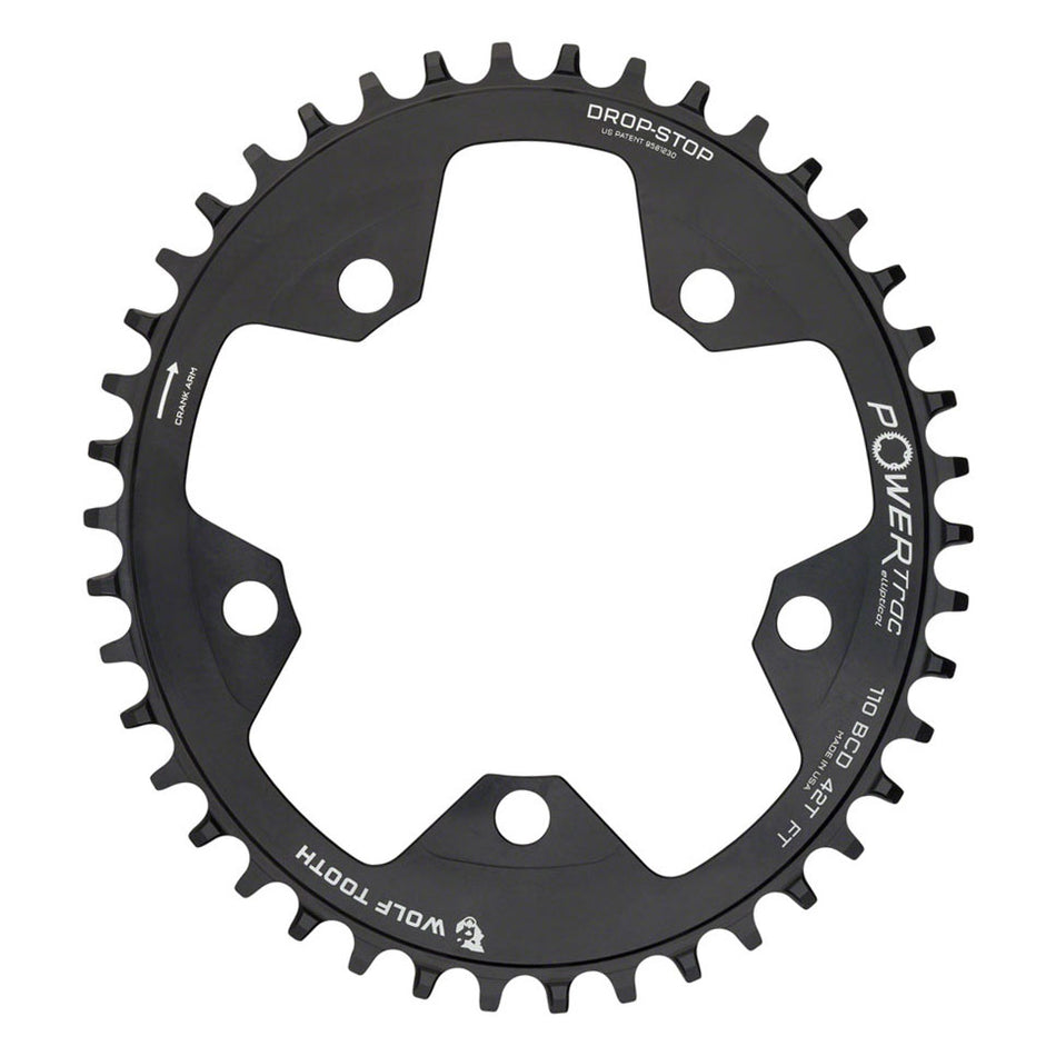 Wolf Tooth 5x110BCD CX Elliptical Chainring